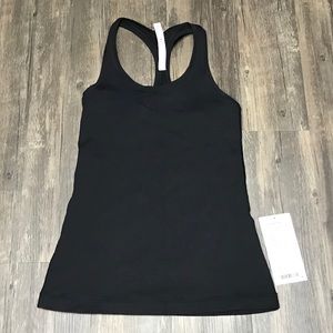 Lululemon Cool Racerback NWT Black Size 6